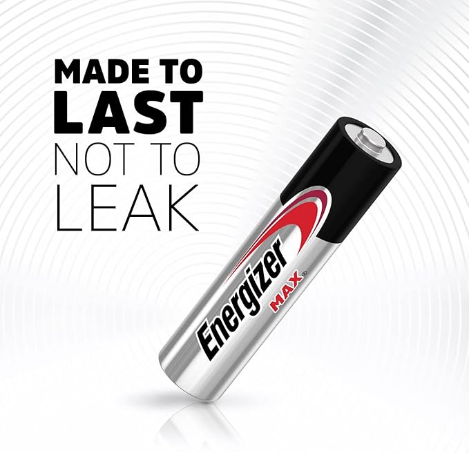 Energizer AA Alkaline Batteries E91 - 4 Pack