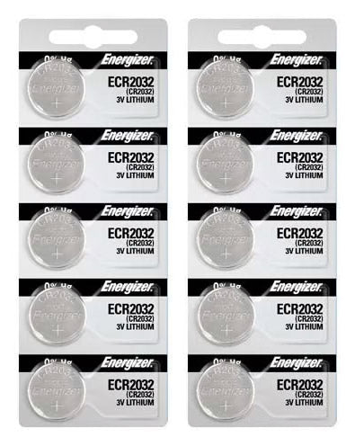 Energizer ECR2032 Coin Lithium Battery On Tear Strip - Per Unit