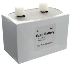 Exell 763A Alkaline 22.5V, NEDA 710 Battery Replaces ER763