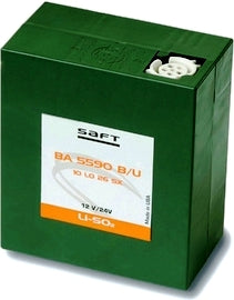 Saft BA-5590 B/U w/CDD 12 Volt LiSO2  Military Radio Battery