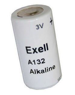 Exell Battery 132A (TR132A, 2LR50, E132, PC132) 3 Volt 600mAh Alkaline Battery
