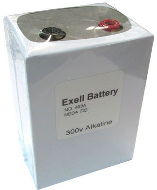Exell Batteries 493a (722) 300V Alkaline