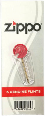 Zippo 6 Genuine Flints Lighter Accessory Replacement