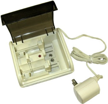 GE-Sanyo 2 Position NI-CD Battery Charger, for 2 D, C,AA or AAA and One 9V Batteries