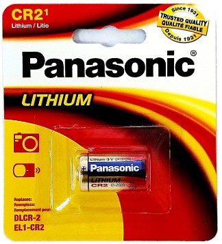 Panasonic CR2 3V Lithium Battery - 1 Pack