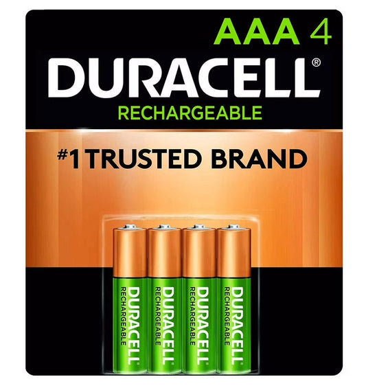 Duracell DX2400 Rechargeable AAA Batteries