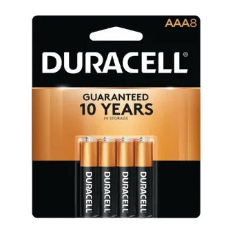 Duracell MN2400 AAA 1.5 Volt Alkaline Batteries