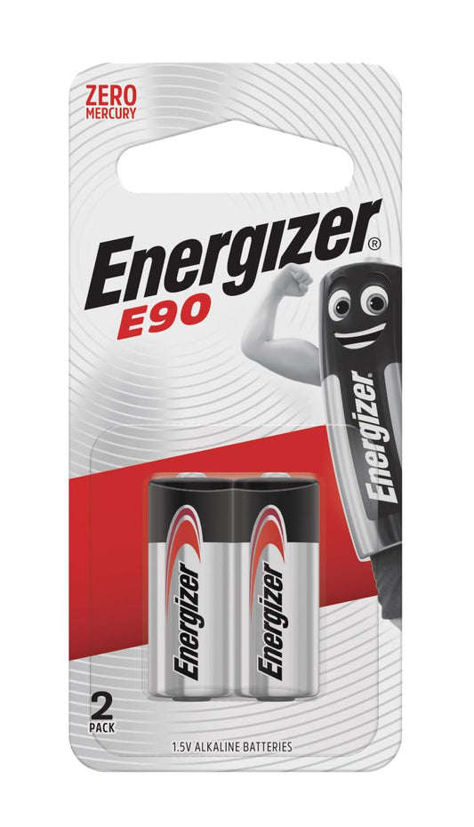 Energizer E90 N Size 1.5 Volt Alkaline Battery – 2 Pack
