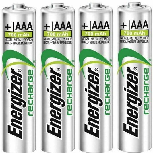 Energizer Rechargeable AAA NH12 Batteries - 4 Pack