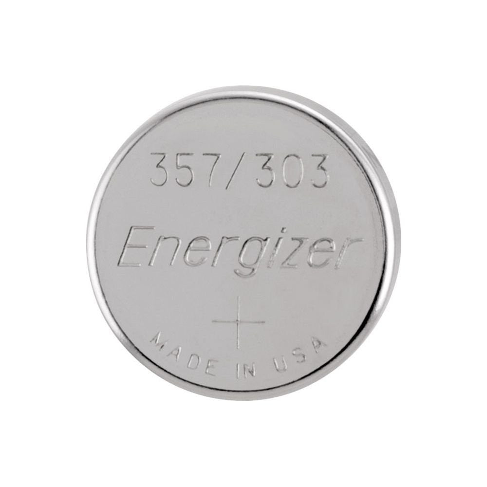 Energizer 357/303 (SR44W) Silver Oxide Coin Battery On Tear Strip
