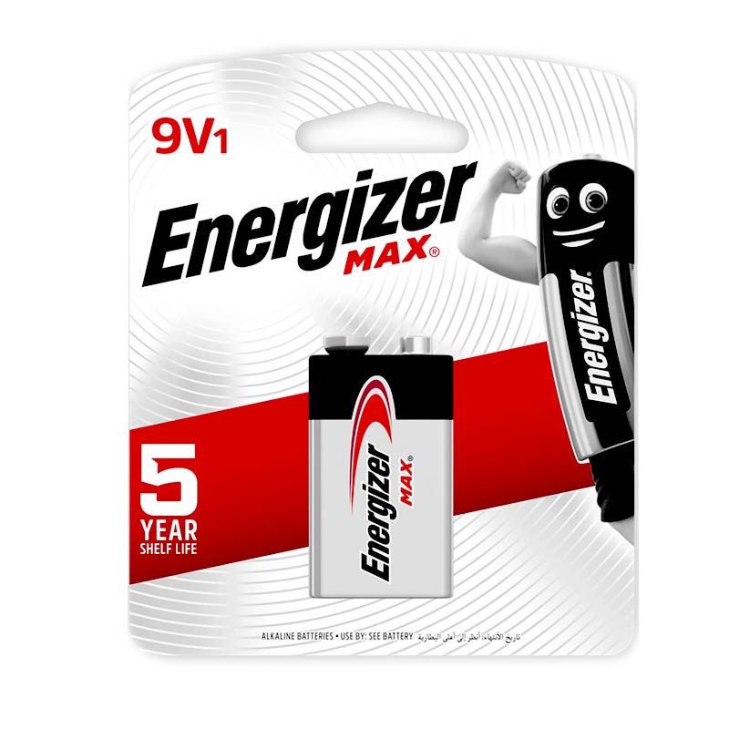 Energizer Alkaline 522 9 Volt Battery 1 pack