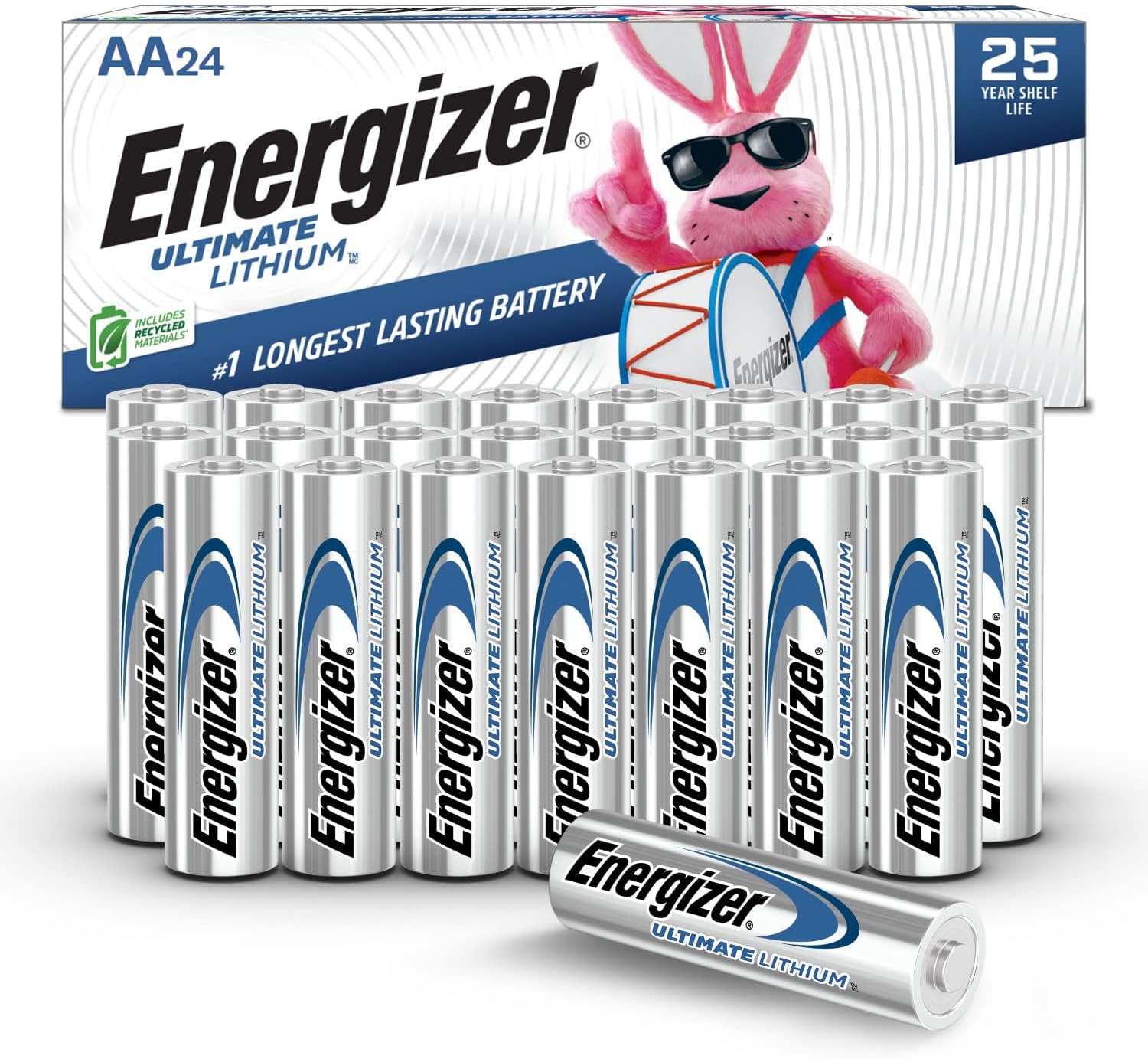 Energizer LN91 AA Batteries 24 Box