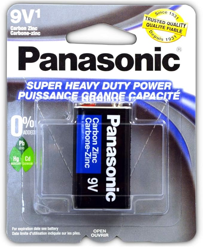Panasonic 9V Super Heavy Duty Battery