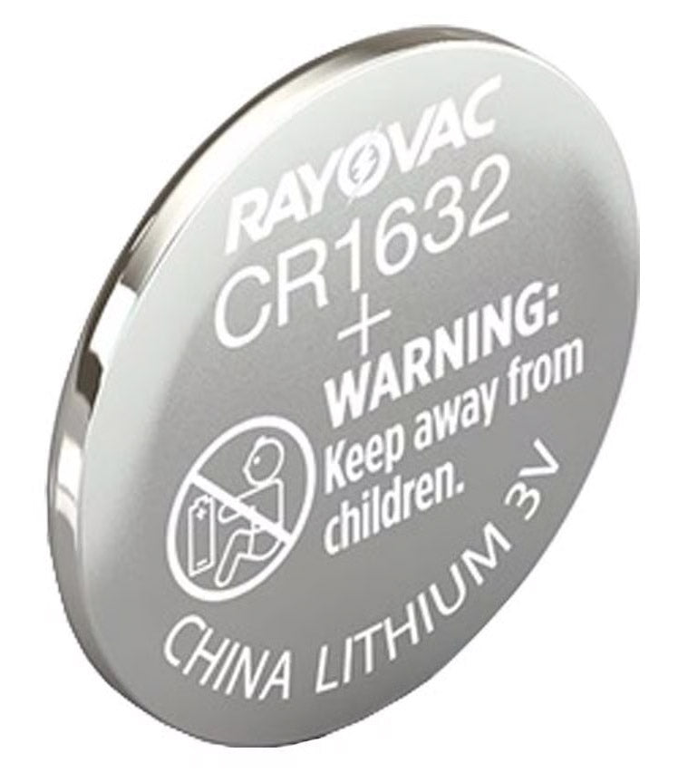 Rayovac RV1632 (CR1632) 3V Lithium Coin Battery 
