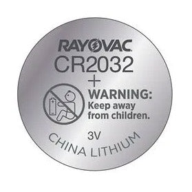 Rayovac RV2032 (CR2032) 3V Lithium Coin Battery