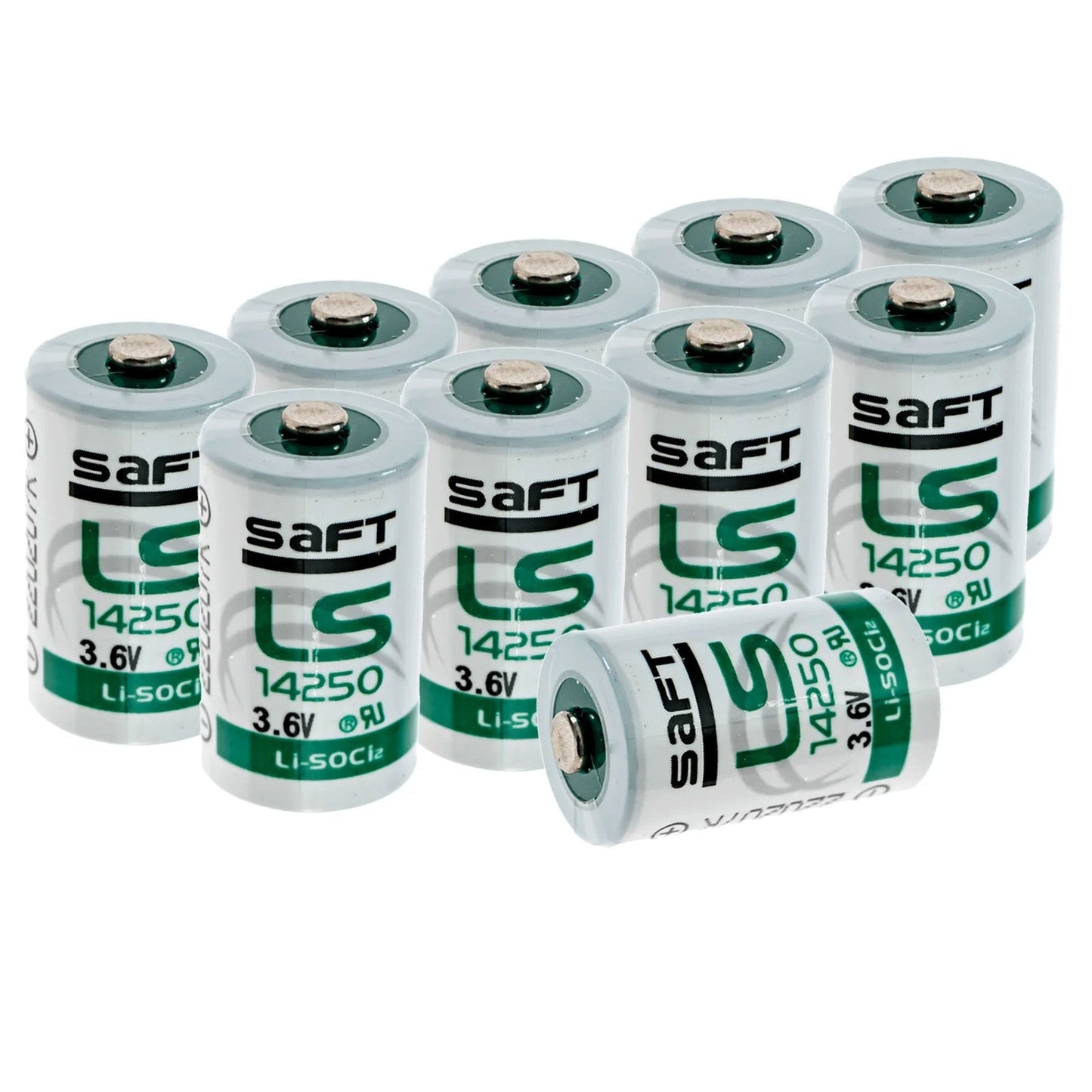 SAFT LS14250 1/2AA 3.6 Volt Lithium Battery - Per Unit