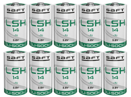 SAFT LSH14 C Size 3.6 Volt Lithium Battery - Per Unit