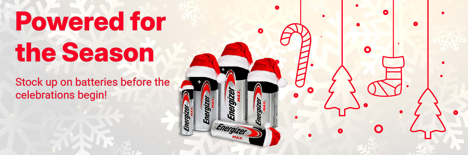 Holiday season promo banner