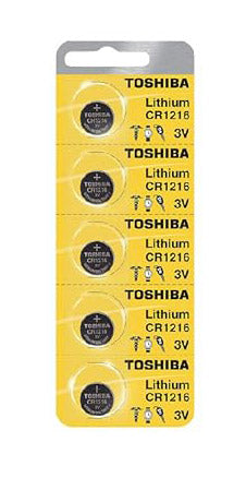 Toshiba CR1216 3V Coin Lithium Battery - Per Unit