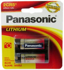 Panasonic 2CR5 Lithium 6 Volt Photo Power Battery Carded, 9-2029