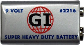 G.I. 9 Volt Super Heavy Duty Battery