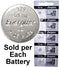 Energizer Batteries 379 (SR521SW) Silver Oxide Watch Battery. On Tear Strip
