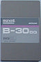 Maxell Professional B-30BQ Broadcast quality BetaCam Video tape