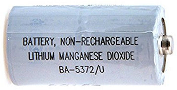 Saft BA-5372/U Military Radio Lithium-Manganese Dioxide Battery