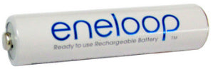 Eneloop Panasonic BK-4MCCA AAA Size 1.2V Precharged Rechargeable 750mAh NiMH Batteries AAA