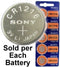 Sony CR1216 3 Volt Lithium Coin Battery On Tear Strip, Exp. 2028