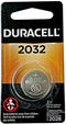 Duracell DL2032 3 Volt Lithium Coin Battery, Carded
