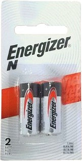 Energizer USA E90 N Size Alkaline Battery 2 On A Blister Card