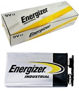 Energizer Batteries EN22 9V Industrial Alkaline Battery (w/ Cap Protectors) - Malaysia, 12-2024 Exp.