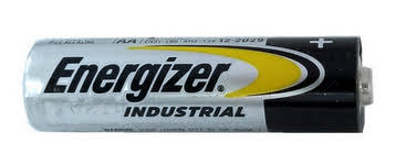 Energizer Industrial Alkaline EN91 AA Battery. Made in Singapore  Box of 24 AA