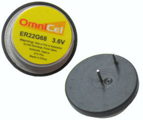 Omnicel ER22G68, 3.6 Volt 0.4Ah "BEL" Lithium Battery