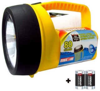 Eveready EVFL45SH 80 Lumen LED Floating Lantern w/2D Batteries