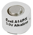 Exell Battery V14PX (A14PX, 2-625A) Alkaline 3V