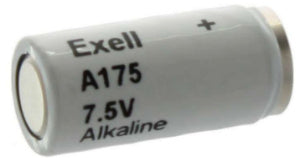 Exell Battery A175 (5LR44) 7.5 Volt 100mAh Alkaline Battery