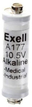 Exell Batteries A177 10.5 Volt 100mAh Alkaline Battery