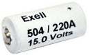 Exell Batteries A220-504 15V Alkaline