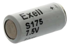 Exell Battery EXS175 (5SR44) 7.5V Silver Battery