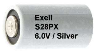 Exell Batteries S28PX 6V Silver Battery