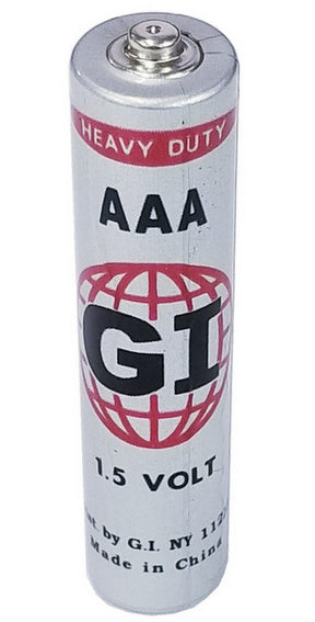 G.I. Batteries AAA Size Heavy Duty Battery AAA