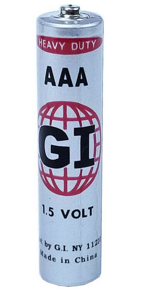 G.I. Batteries AAA Size Heavy Duty Battery AAA