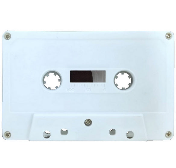 C32 Blank Cassette - White