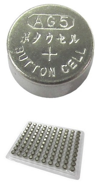 GI Ag5, 193 Alkaline Button Battery, Bulk