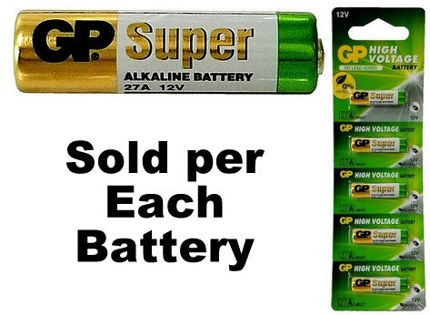 GP27A 12V Alarm-Remote Batteries, 7 - 2022