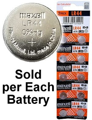 Button Cell Battery Equivalents to CR44, G13, A-76, and more