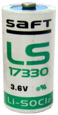 SAFT LS17330 2/3A Size 3.6V 2000mAh Li-SOCl2 Lithium-Thionyl Chloride Battery