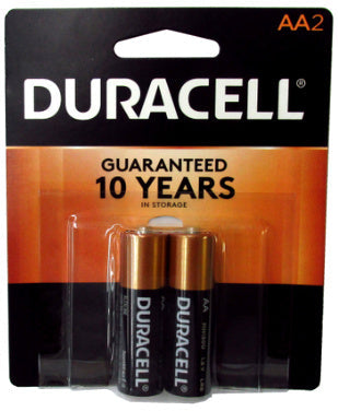 Duracell MN1500B2 AA Size Battery 2 pack USA Retail Packs AA, Exp. 3 - 2028